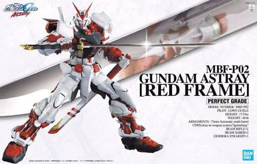 Bandai 1/60 Gundam PG Astray Red Frame 2038041